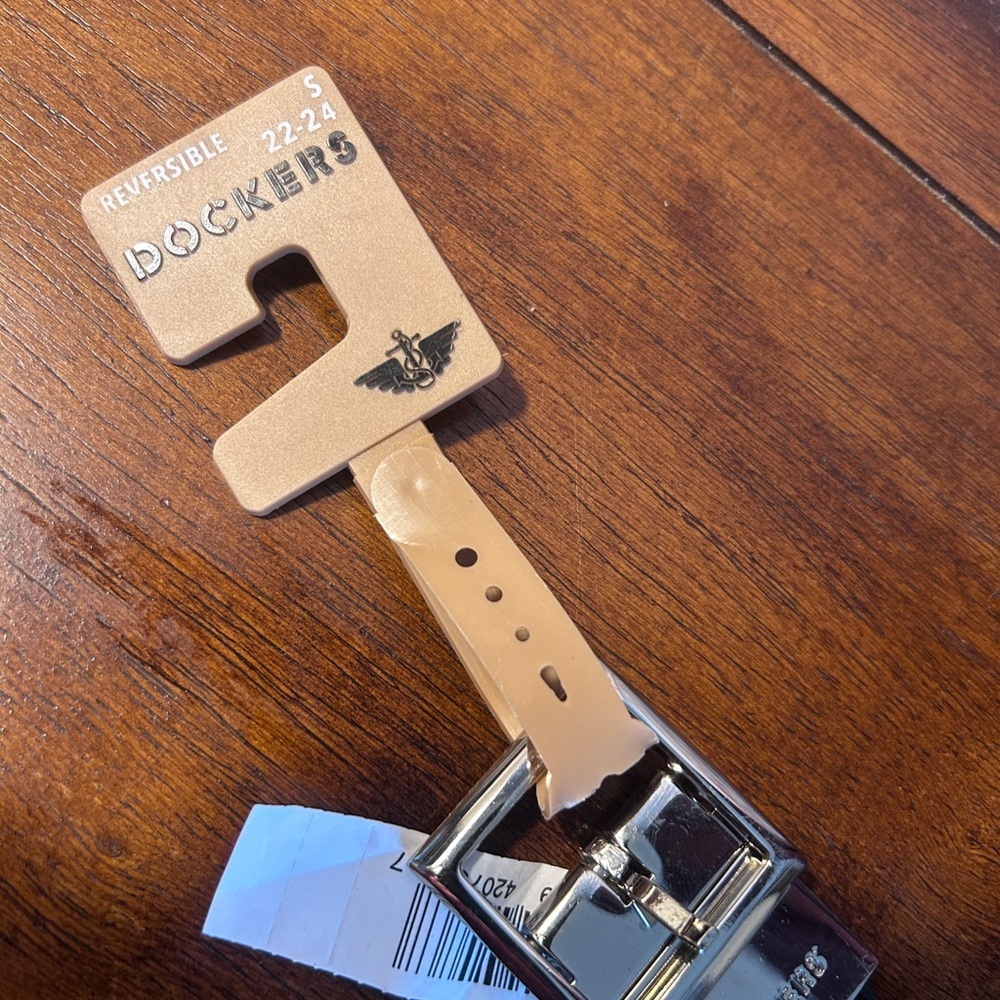 Dockers Kids' Reversible Tan Belt